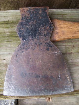 HAND MADE DROP FORGED Heavy Duty Hatchet Broad Axe Hewing Lumber Ax 5