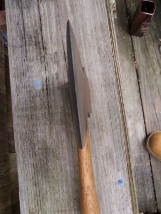 HAND MADE DROP FORGED Heavy Duty Hatchet Broad Axe Hewing Lumber Ax 7