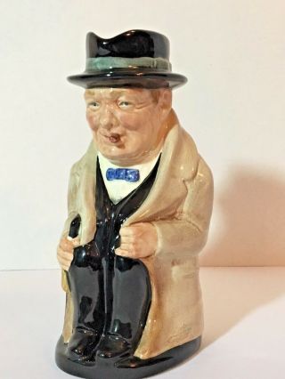 Royal Doulton Winston Churchill Large Toby Jug