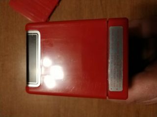 Vintage Red Panasonic KP - 1A Battery Operated Pencil Sharpener JAPAN 5