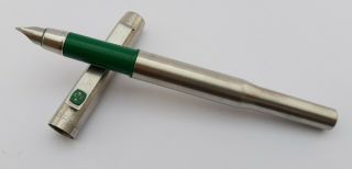 ⭐ Rare Green Label Parker 25 Flighter Fountain Pen - England ⭐