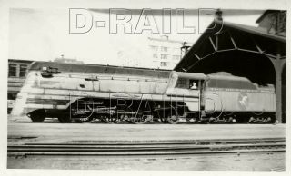 8j944 Rp 1941 Cmstp&p Milwaukee Railroad 4 - 6 - 2 Loco 151 Chippewa At Milwaukee