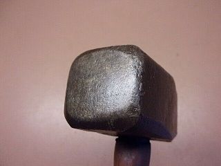 Vintage PLUMB USA 3 Lb.  SLEDGE HAMMER Hickory Handle Blacksmith Tool 8