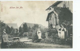 Printed Postcard Of Hilsen Fra Mo In Norway In