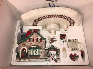 Department 56 Santa ' s Wonderland House RARE RETIRED CHRISTMAS SNOW VILLAGE W BOX 3