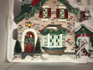 Department 56 Santa ' s Wonderland House RARE RETIRED CHRISTMAS SNOW VILLAGE W BOX 5