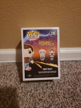 Marty McFly with Hoverboard Funko Pop FUN Exclusive 3