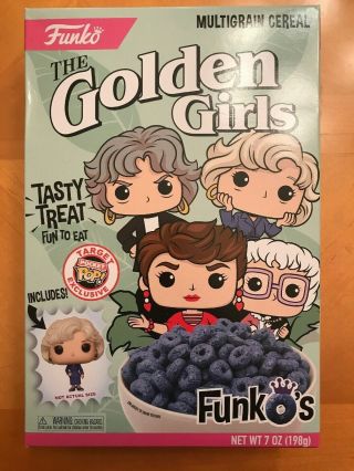 The Golden Girls Funko’s Cereal Target Exclusive Funko Pocket Pop Rare