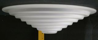 Vintage Art Deco Style Light Shade Cover Glass