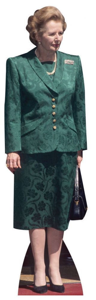 Margaret Thatcher Lifesize Cardboard Cutout Standup The Iron Lady Prime Minister