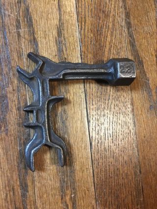Rare Antique Multi Wrench Tractor Farm Implement Tool