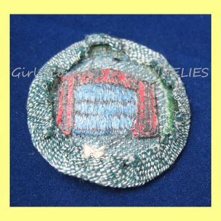 STAGECRAFT 1938 Girl Scout Silver Green Intermediate Badge Patch Combine 2