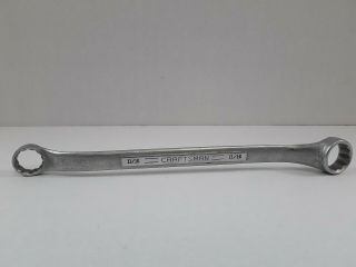 Vintage Craftsman Offset Double Box End Wrench 11/16 X 13/16