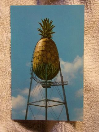 Postcard Dole Juicy Tender Pineapple From The Prime Cut Tower
