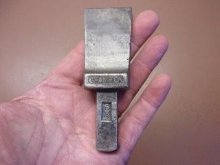 Vintage Champion 5/8” Hardie Hardy Hole Hot Cut Off Tool Blacksmith Anvil Forge