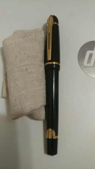 Waterman Phileas Rollerball Pen Solid Black - Gold Trim - Pre - Owned - No Refill