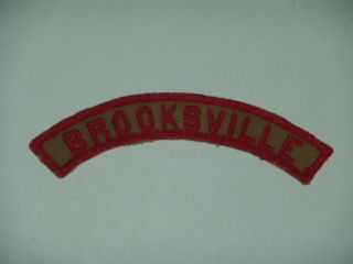 Khaki & Red Community Strip - Brooksville -