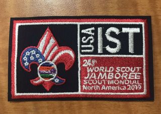 24th World Scout Jamboree 2019 Usa Contingent Ist Staff Patch Badge Bsa