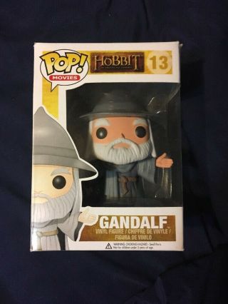Funko Pop Gandalf With Hat Rare Vaulted 13