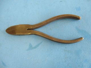 Vintage Diamalloy No.  S - 54 Diamond Duluth Usa 4 - 3/4 " Side Wire Cutters