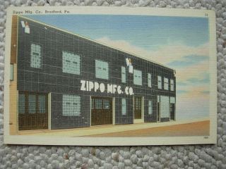 Bradford Pa - Zippo Lighter Manufacturing Co - Factory - Mckean County Pennsylvania