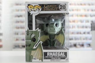 Funko Pop Vinyl Television Game Of Thrones Rhaegal 20 Vaulted Hbo Dragons