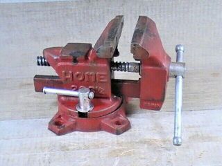 Pre - Owned Home 203 - 1/2 W/ 3 - 1/2 " W/ 4 - 1/2 " Opening Swivel Base Bench Vise