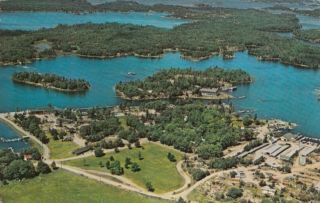 Georgian Bay,  Ontario,  1973; Aerial View Of Honey Harbour In The 30,  000 Islands