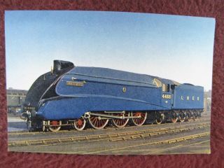 Ps180 England/uk Vintage Train Postcard Lner 4 - 6 - 2 Mallard Steam Locomotive