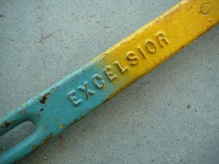 EXCELSIOR ANTIQUE CAST IRON BARBED WIRE FENCE STRETCHER REPAIR TOOL FARM RANCH 2