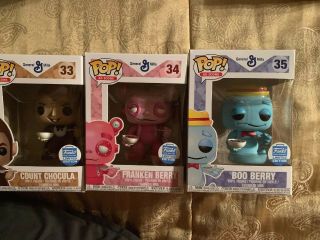 Funko Pop Ad Icons General Mills Cereal Monsters 3 Pack Funko Shop Le