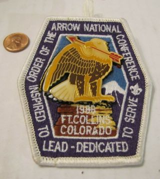 1988 Order Of The Arrow NOAC Set: Back & Pocket Patch,  Pin,  Mug,  Buckle and more 3