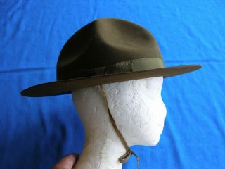 Early Stetson Boy Scout Campaign Hat Never Worn