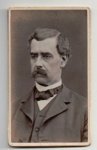 Vintage Cdv George R.  Cowles Member Connecticut State House 1881 & 82