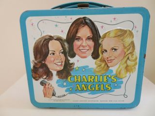 Vintage Charlie’s Angels Metal Lunch Box,  No Thermos 1978