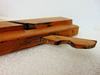 ANTIQUE vintage WOOD PLANE woodworking carpentry OHIO TOOL CO.  COLUMBUS O.  $9.  95 3
