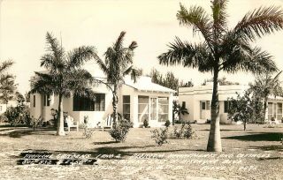 Florida,  Fl,  Miami,  Tropical Gardens,  Apartments & Cottages 1940 