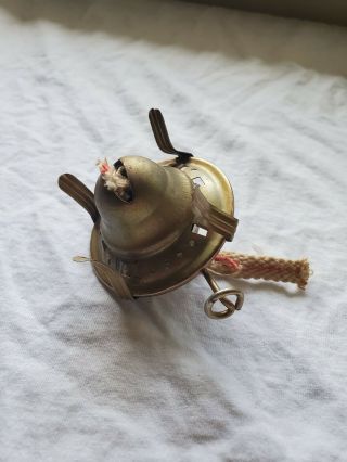 Vintage Antique Kerosene Oil Lamp Burner Unique Thread Size