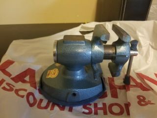 Oxwall Tool Rotating Double Jaw Vise Suction Mount Jeweler Watchmaker Gun Smith