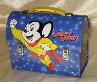 Mighty Mouse Tin Lunch Box; By The Tin Box Company 2000
