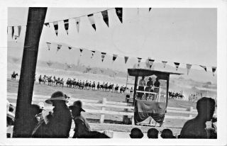 Winnemucca Nevada Pstmk 1939 - Rodeo Or Cowboy Event - Real Photo Postcard