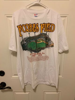 Vintage Forbes Field T Shirt Pittsburgh Pirates Pa World Series Xl