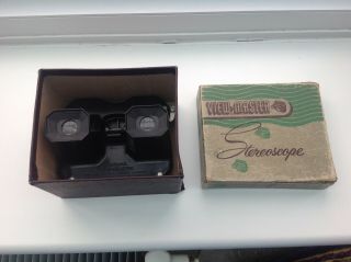 Vintage Sawyers 3d Viewmaster Viewer Model C And Box Made In Oregon Usa