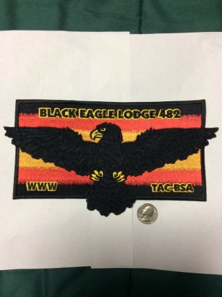 Transatlantic Council Black Eagle Lodge Back Patch