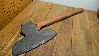 L4710 - Antique William Beatty Chester Pa Large Broad Axe 8 Lbs 11 Oz