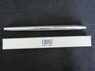 Vintage Cross Twist Century Rollerball Pen,  Silver & Gold Tone W/ Box