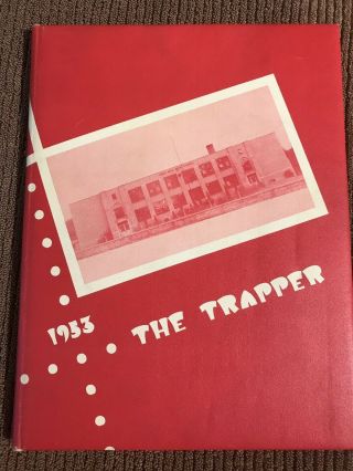 1953 Trap Hill High School Yearbook - Surveyor West Virginia - Wv - Wva - Annual - Thhs
