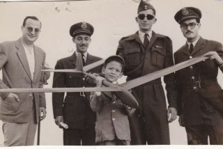 Egypt Old Vintage Photograph.  Aircraft Models Competition By Children 1951