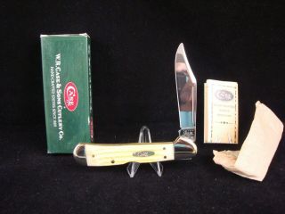 Case Xx,  Usa,  2000,  61549l Copperlock Knife,  Pretty Corncob Bone,  Mib