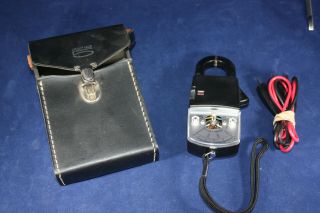 Vintage Sperry Snap 5 Volt - Ammeter Voltmeter Sr - 50 50 - 400hz